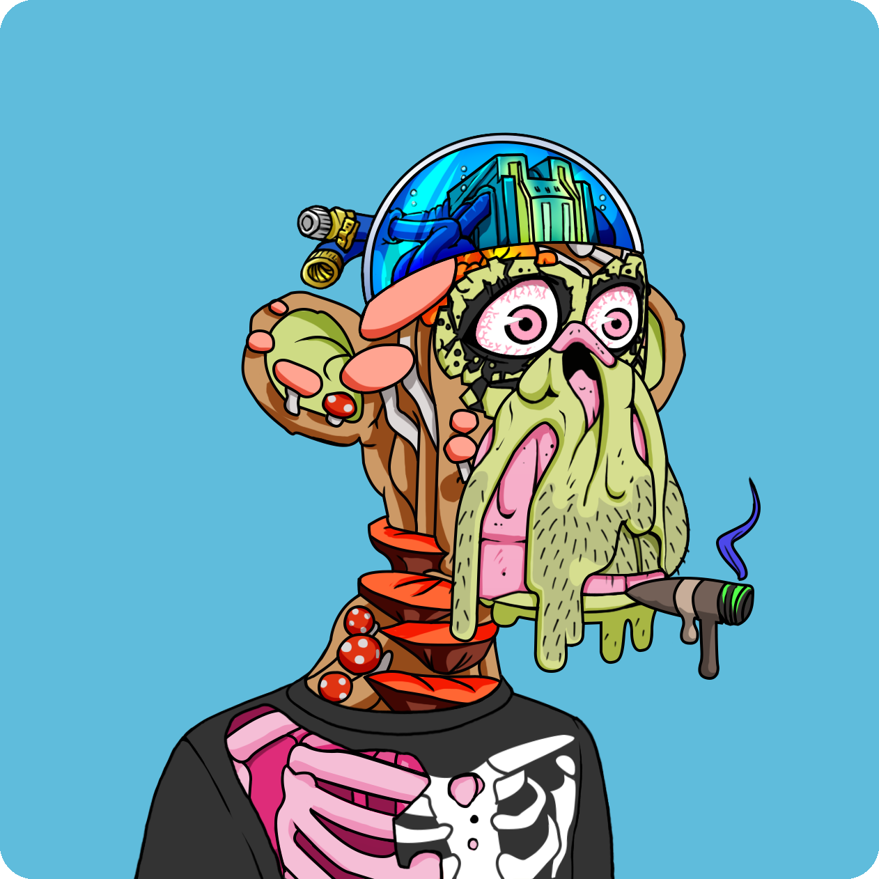 Yuga Labs - Mutant Ape Yacht Club - NFT # 5972