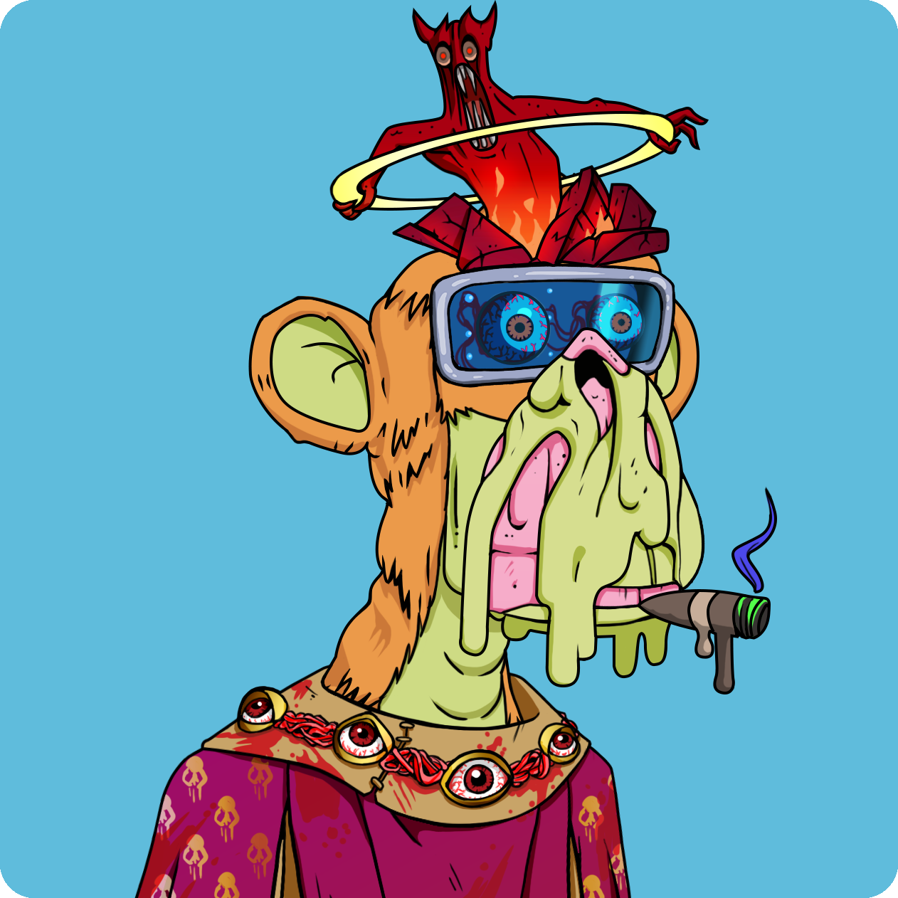 Yuga Labs - Mutant Ape Yacht Club - NFT # 26700