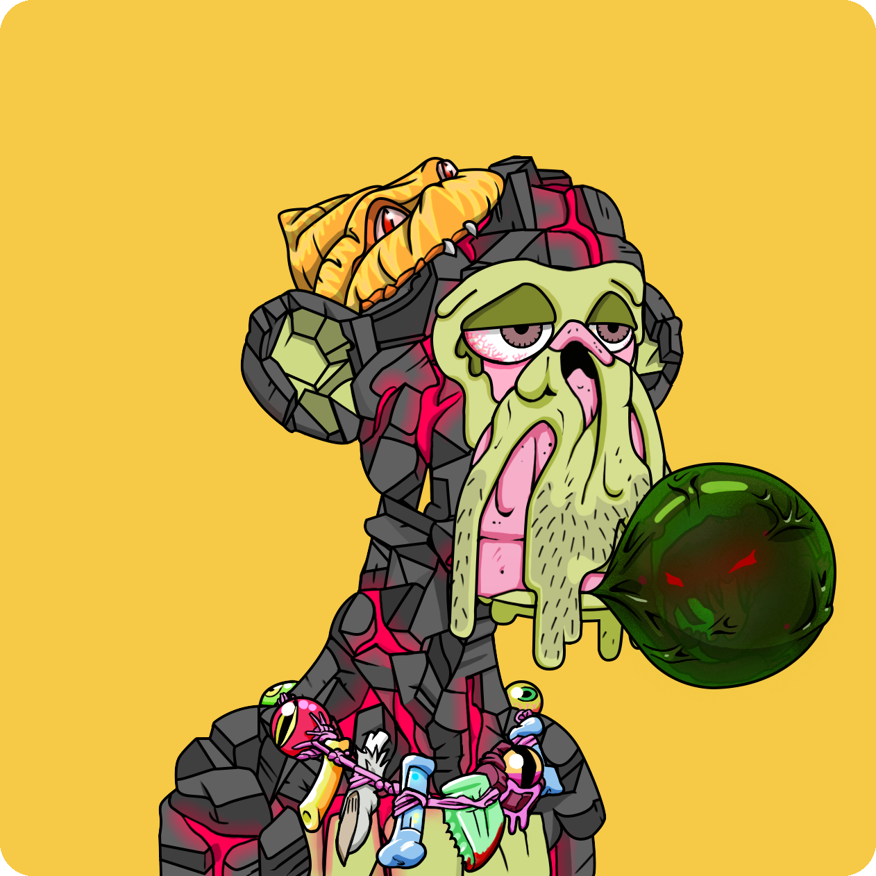 Yuga Labs - Mutant Ape Yacht Club - NFT # 5855