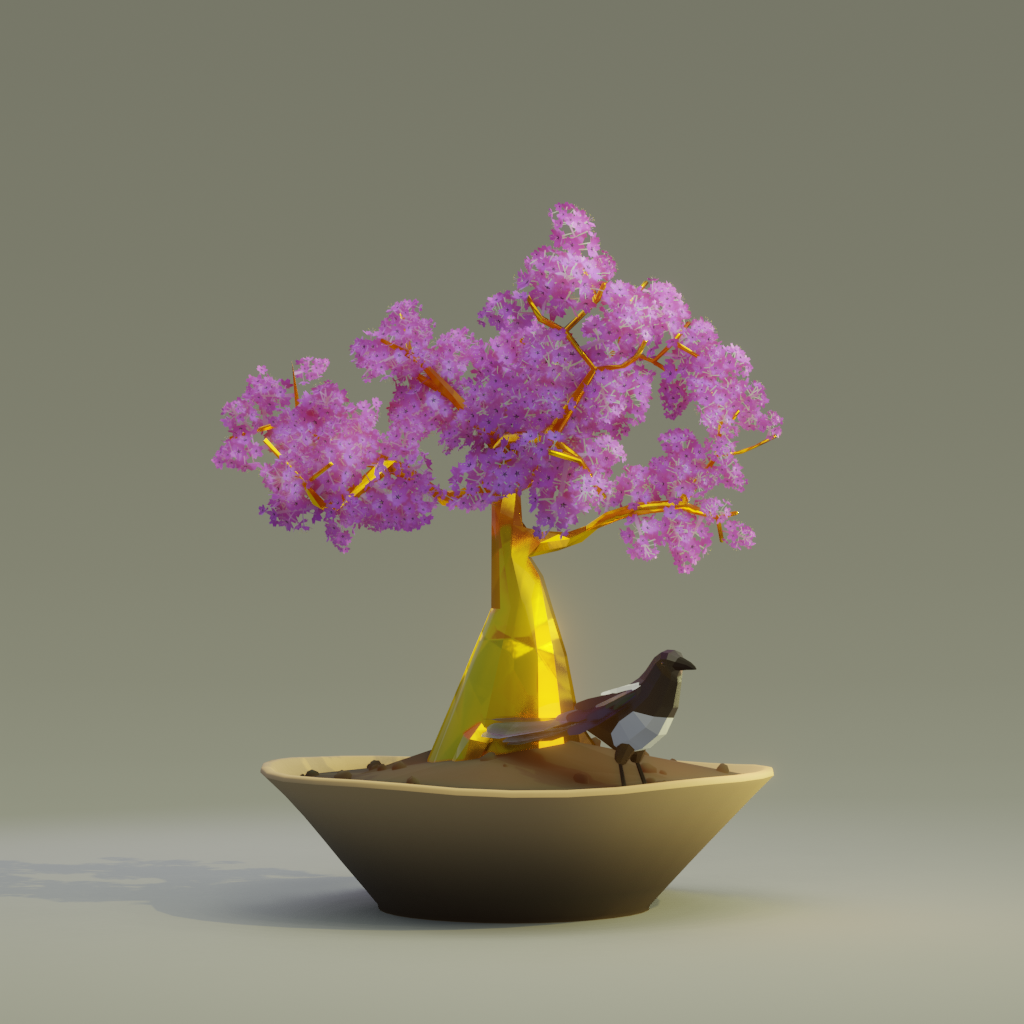 ZENFT Garden Society - Bonsai - Bonsai #8171 - NFT # 8171