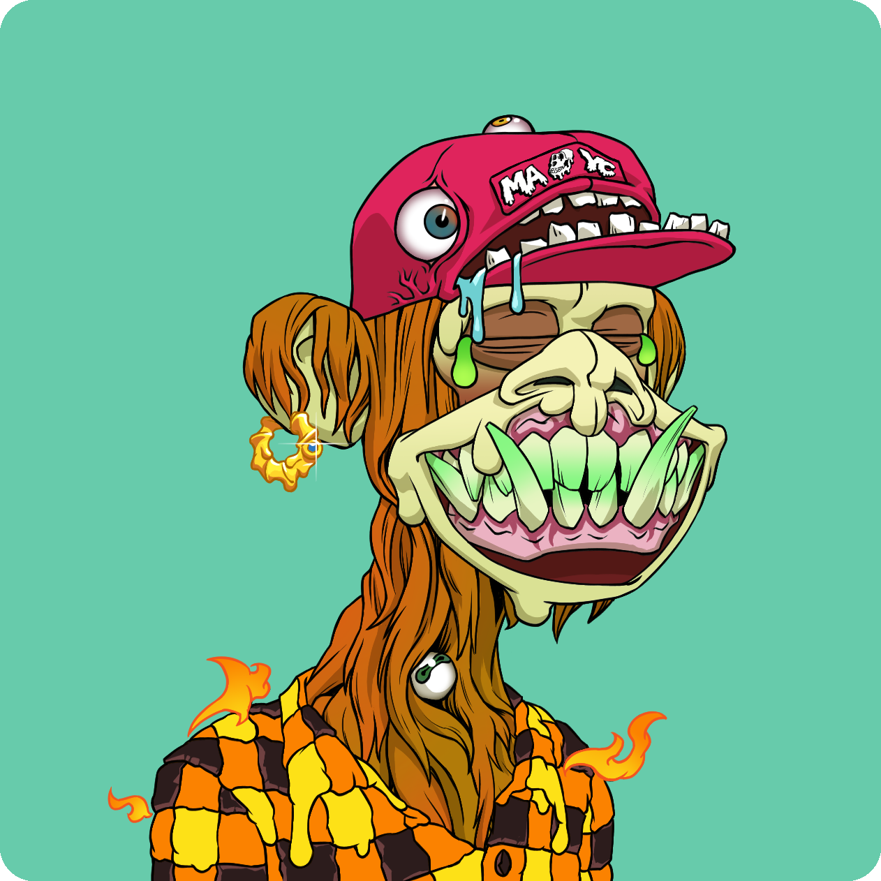 Yuga Labs - Mutant Ape Yacht Club - NFT # 5664