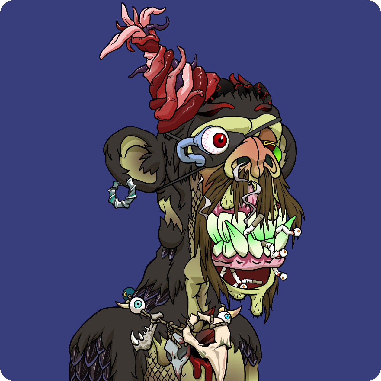 Yuga Labs - Mutant Ape Yacht Club - NFT # 23595