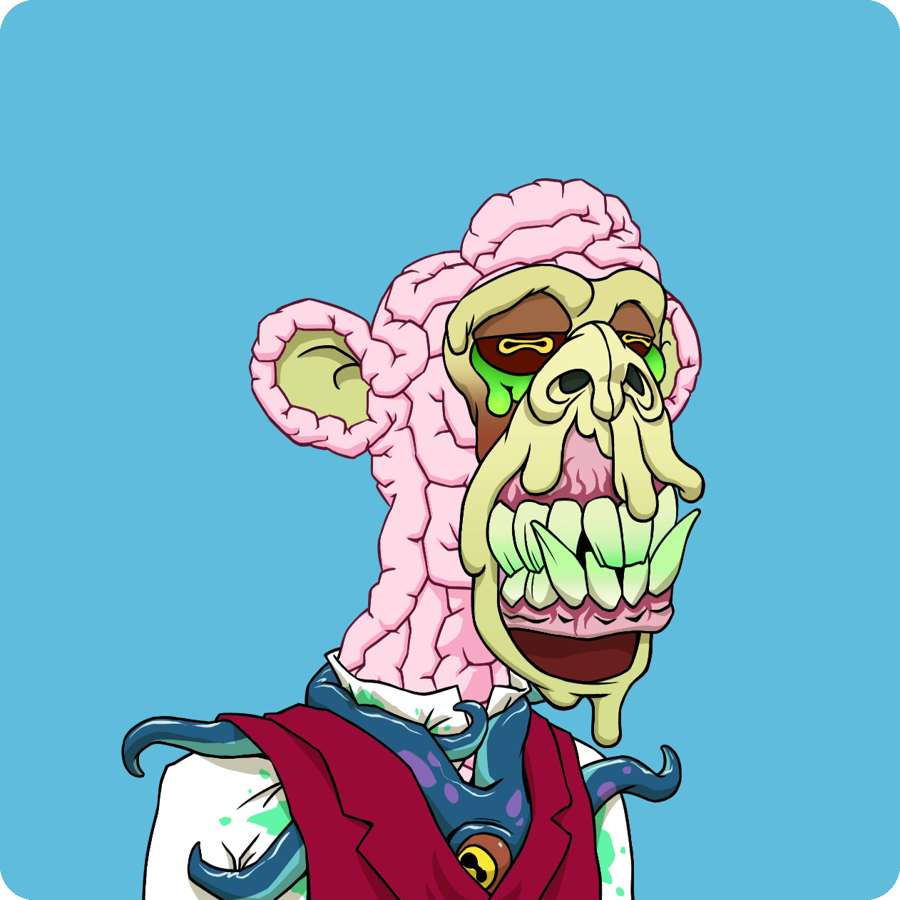 Yuga Labs - Mutant Ape Yacht Club - NFT # 5677