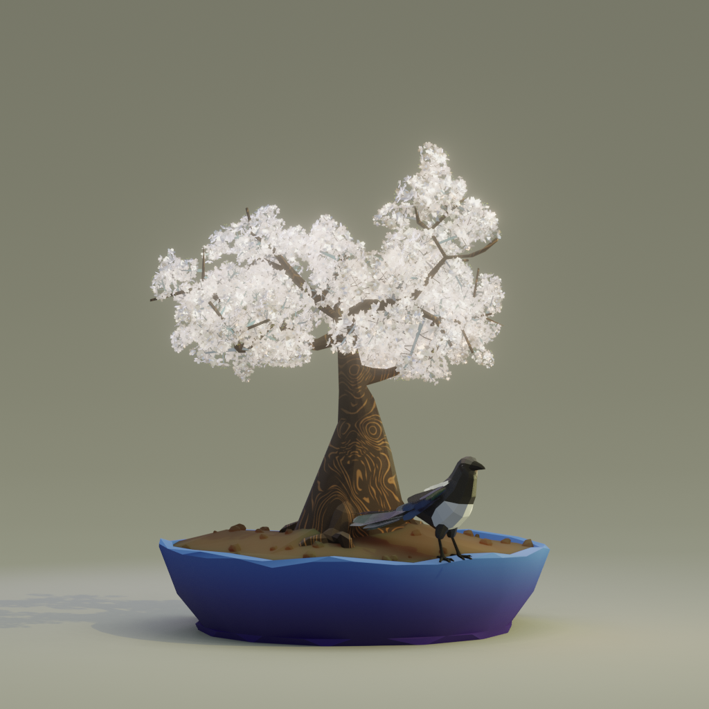 ZENFT Garden Society - Bonsai - Bonsai #347 - NFT # 347