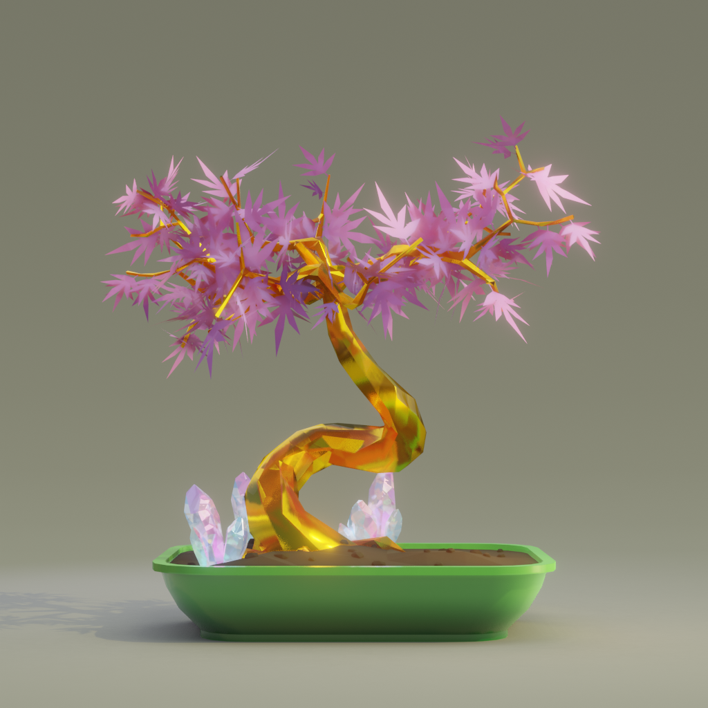 ZENFT Garden Society - Bonsai - Bonsai #8665 - NFT # 8665