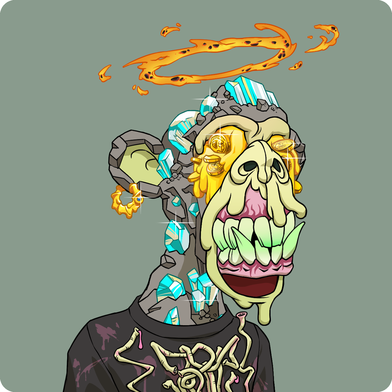 Yuga Labs - Mutant Ape Yacht Club - NFT # 2017