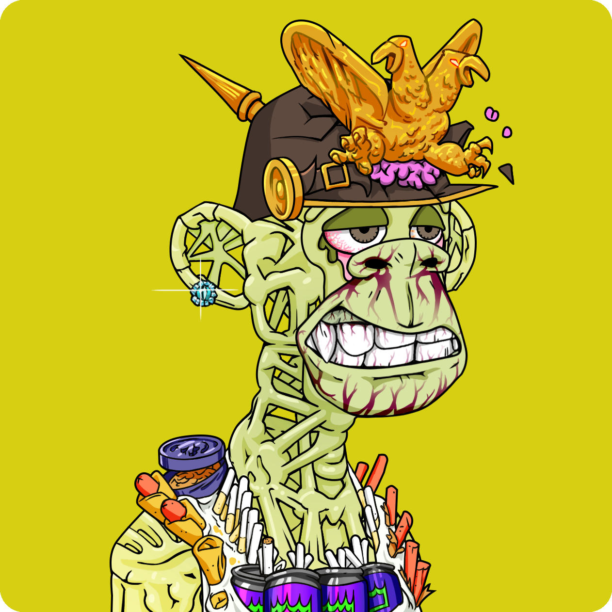 Yuga Labs - Mutant Ape Yacht Club - NFT # 2911