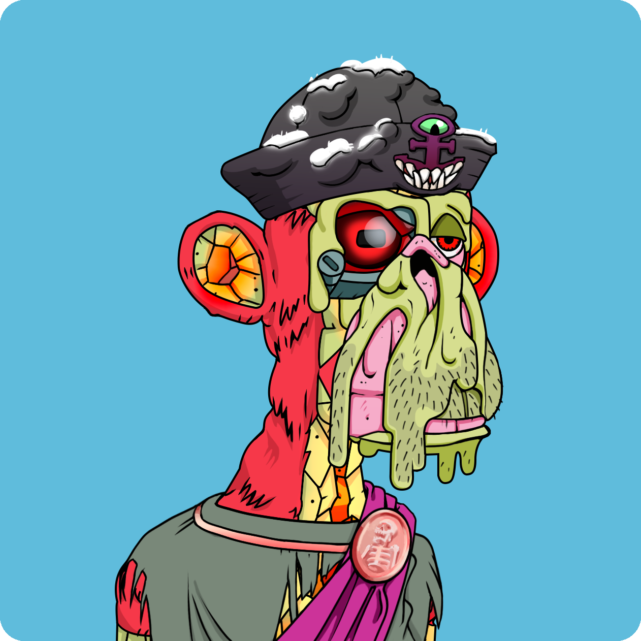 Yuga Labs - Mutant Ape Yacht Club - NFT # 27506