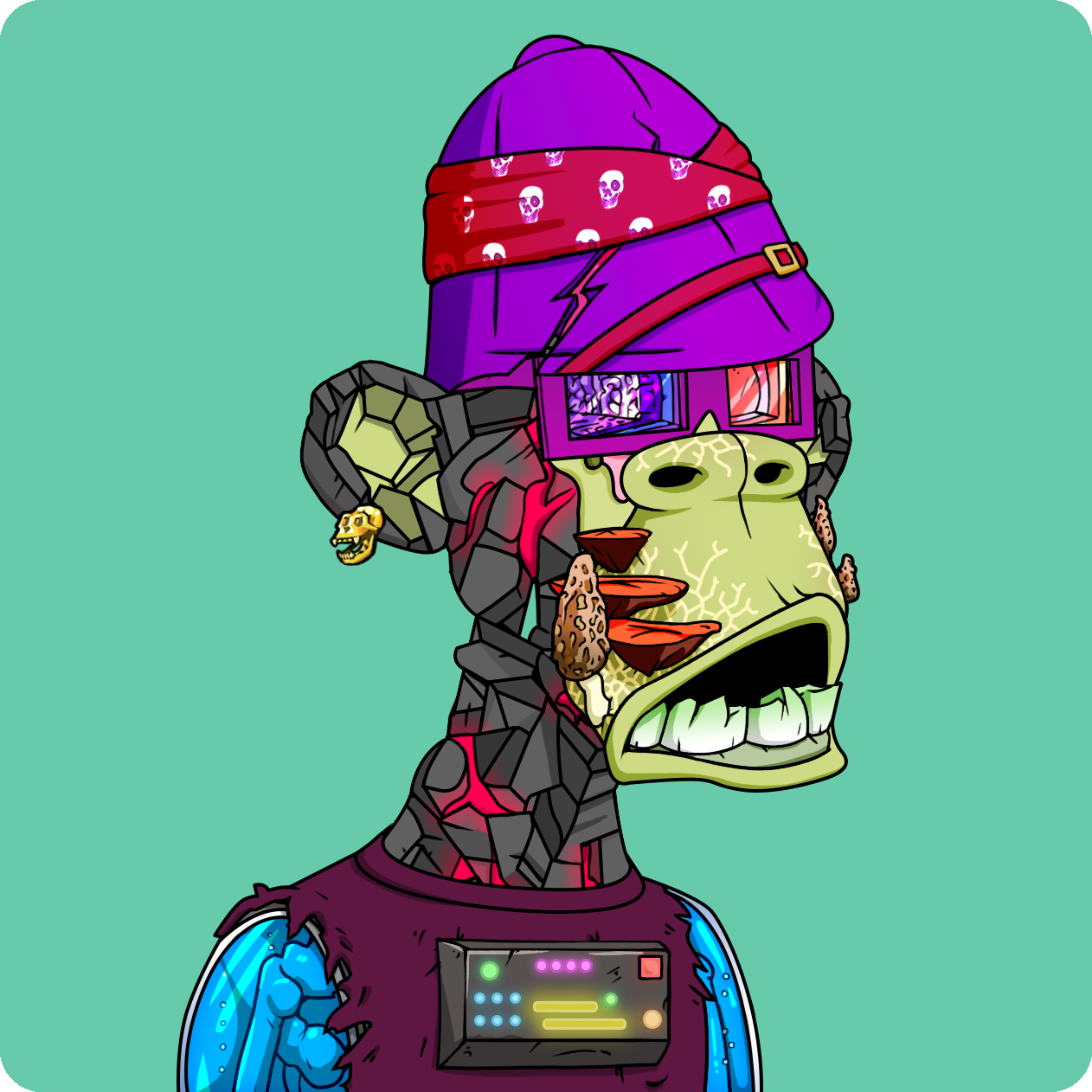 Yuga Labs - Mutant Ape Yacht Club - NFT # 6055