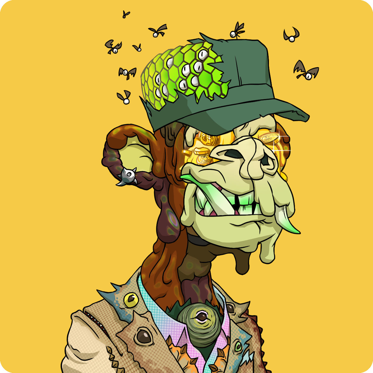 Yuga Labs - Mutant Ape Yacht Club - NFT # 2421