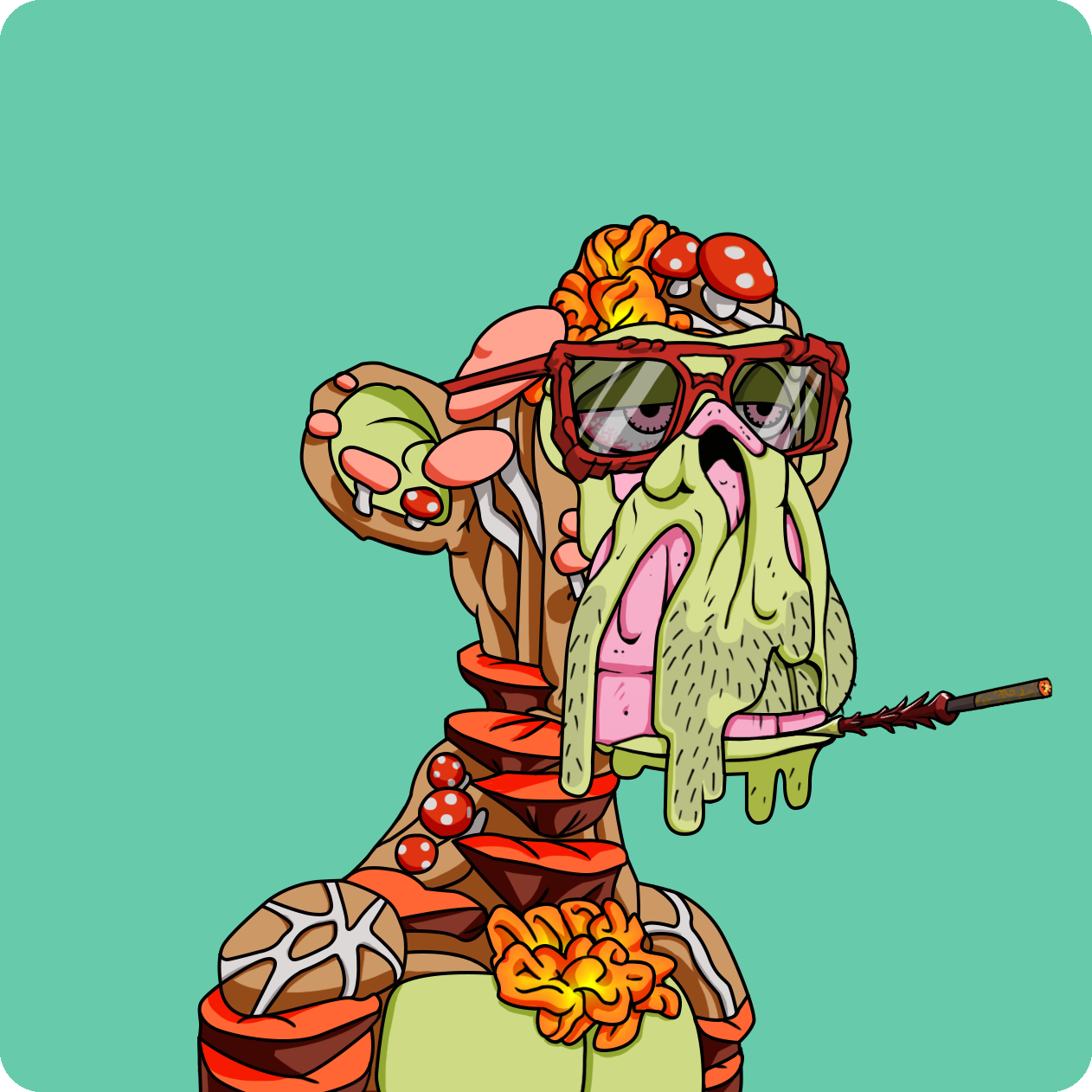 Yuga Labs - Mutant Ape Yacht Club - NFT # 4088