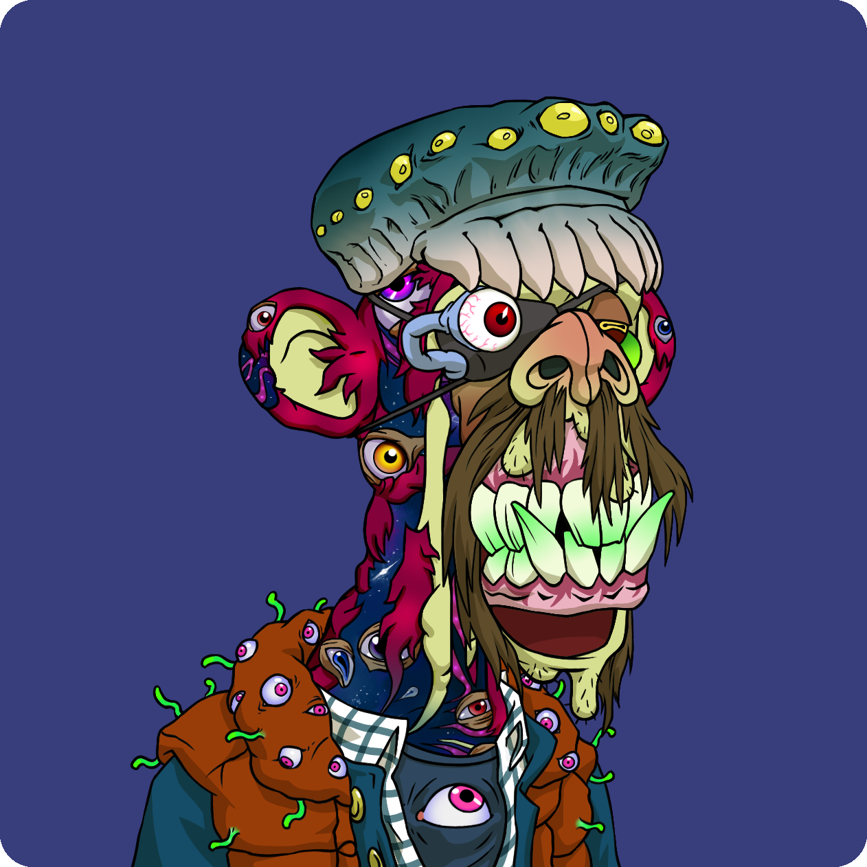 Yuga Labs - Mutant Ape Yacht Club - NFT # 3379