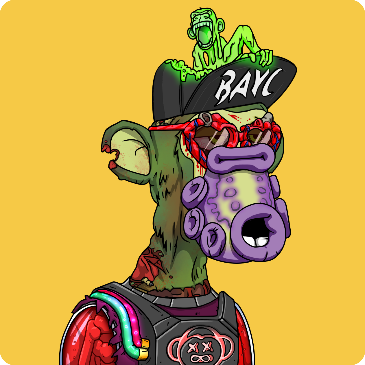 Yuga Labs - Mutant Ape Yacht Club - NFT # 2548