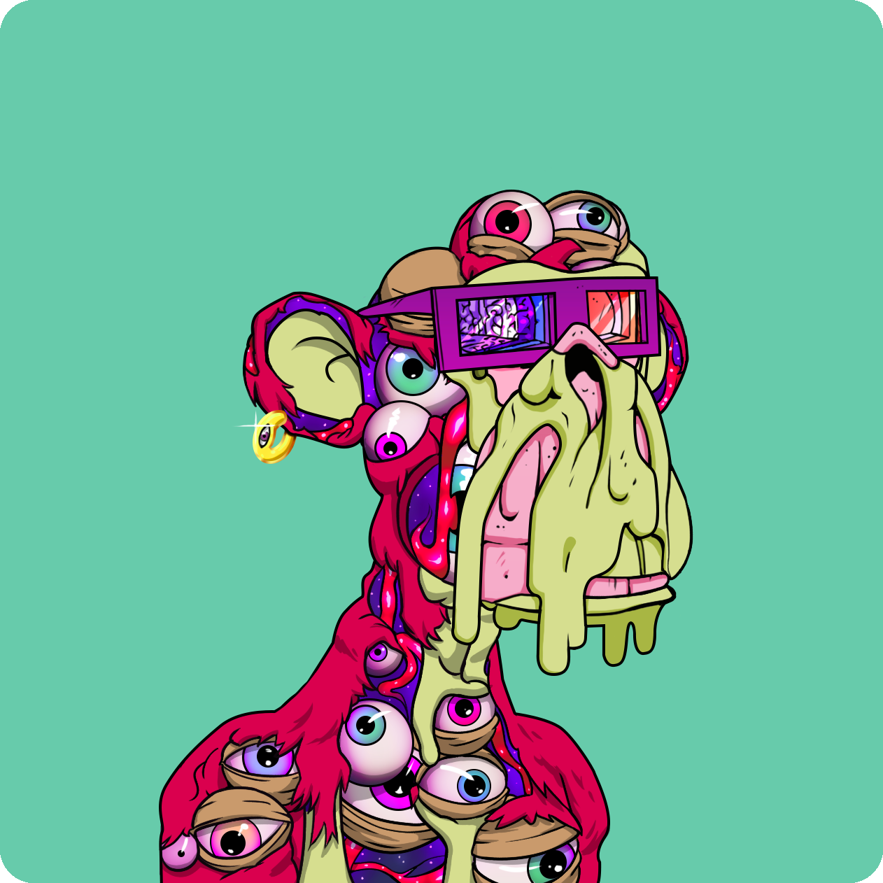 Yuga Labs - Mutant Ape Yacht Club - NFT # 25026