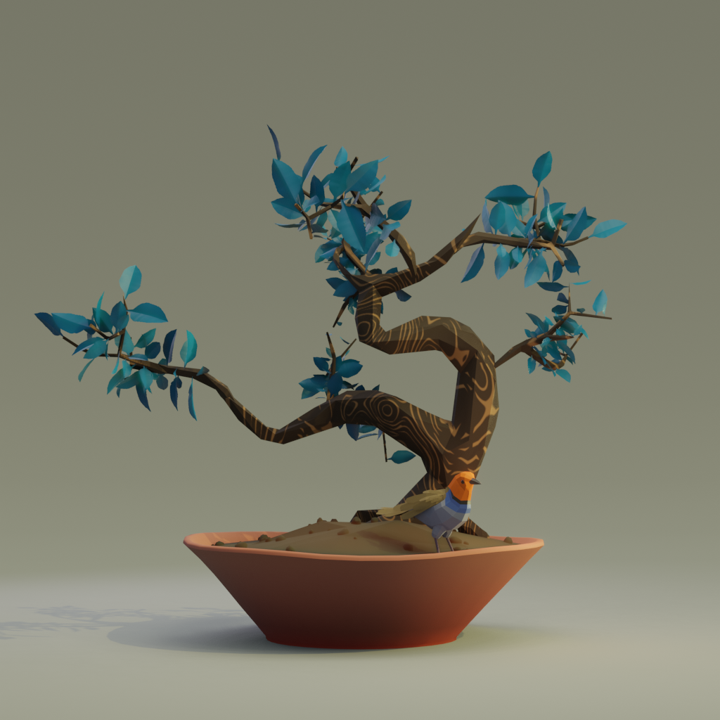 ZENFT Garden Society - Bonsai - Bonsai #8203 - NFT # 8203