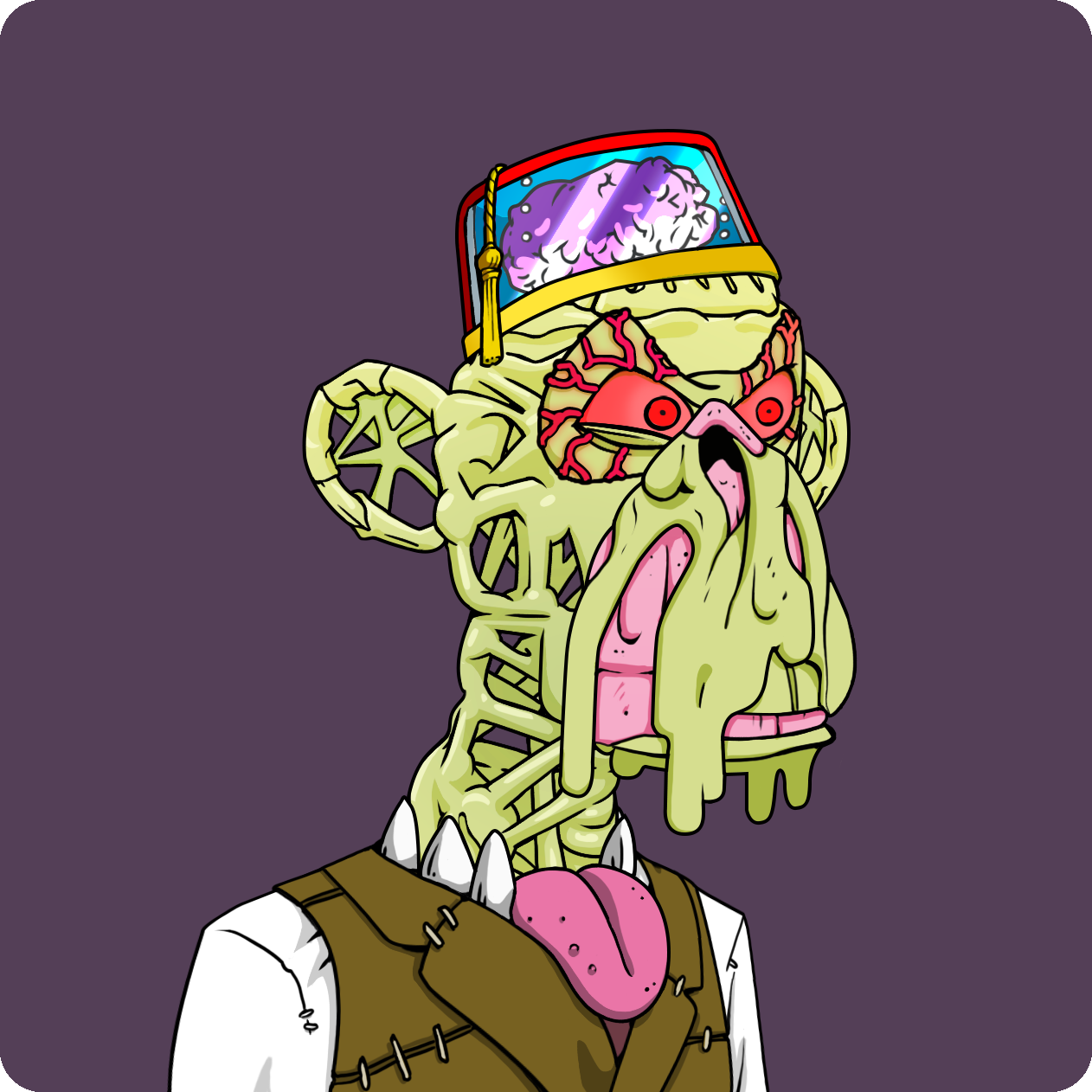 Yuga Labs - Mutant Ape Yacht Club - NFT # 8351