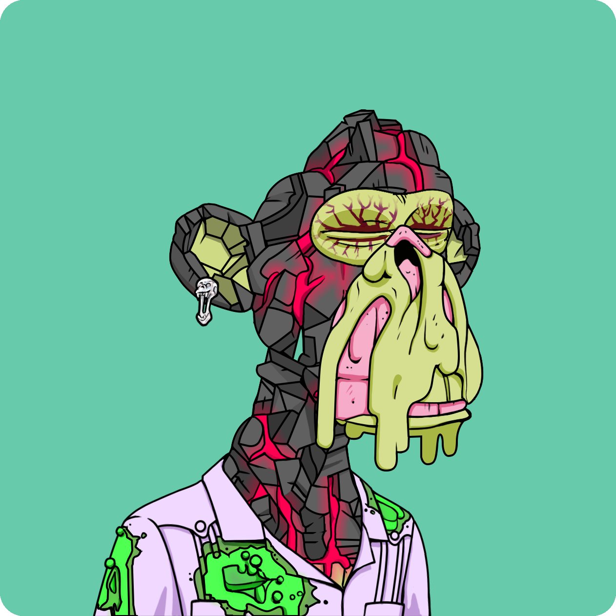 Yuga Labs - Mutant Ape Yacht Club - NFT # 3628