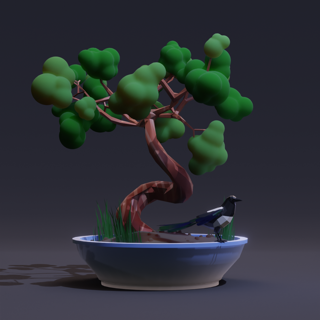 ZENFT Garden Society - Bonsai - Bonsai #104 - NFT # 104