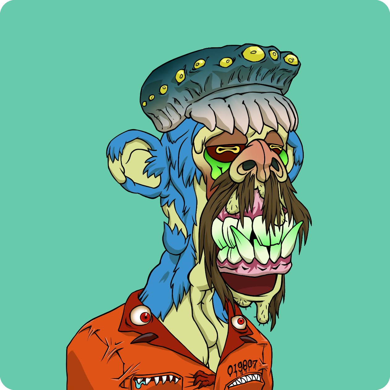 Yuga Labs - Mutant Ape Yacht Club - NFT # 23357