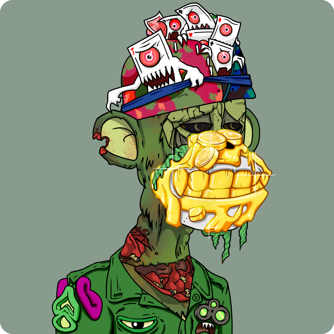 Yuga Labs - Mutant Ape Yacht Club - NFT # 1148