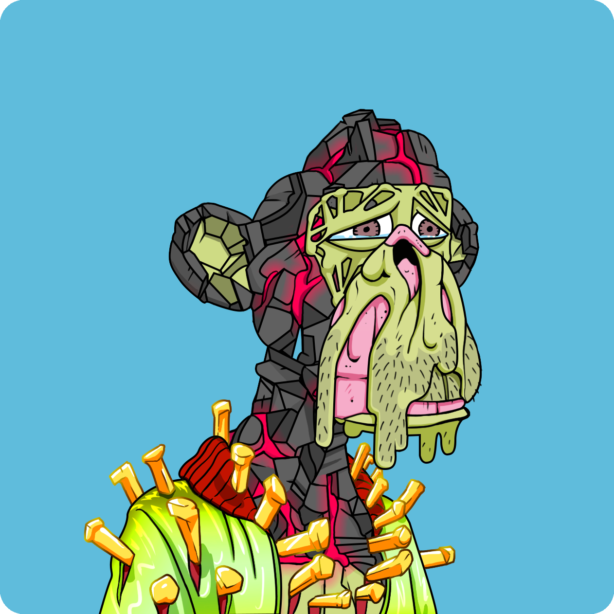 Yuga Labs - Mutant Ape Yacht Club - NFT # 34