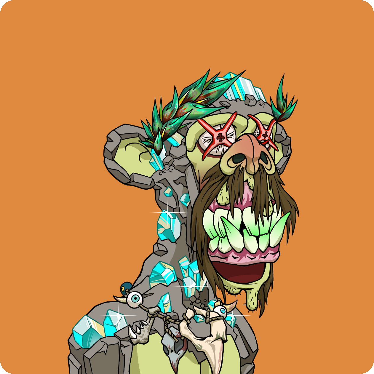 Yuga Labs - Mutant Ape Yacht Club - NFT # 9262