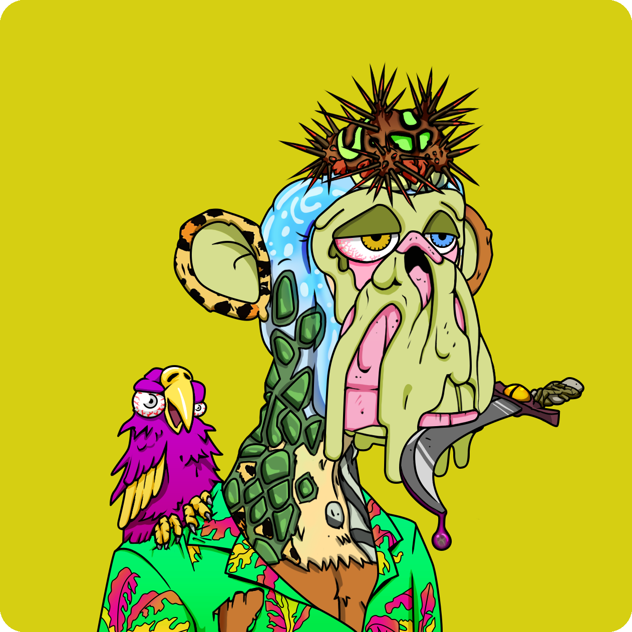 Yuga Labs - Mutant Ape Yacht Club - NFT # 29636