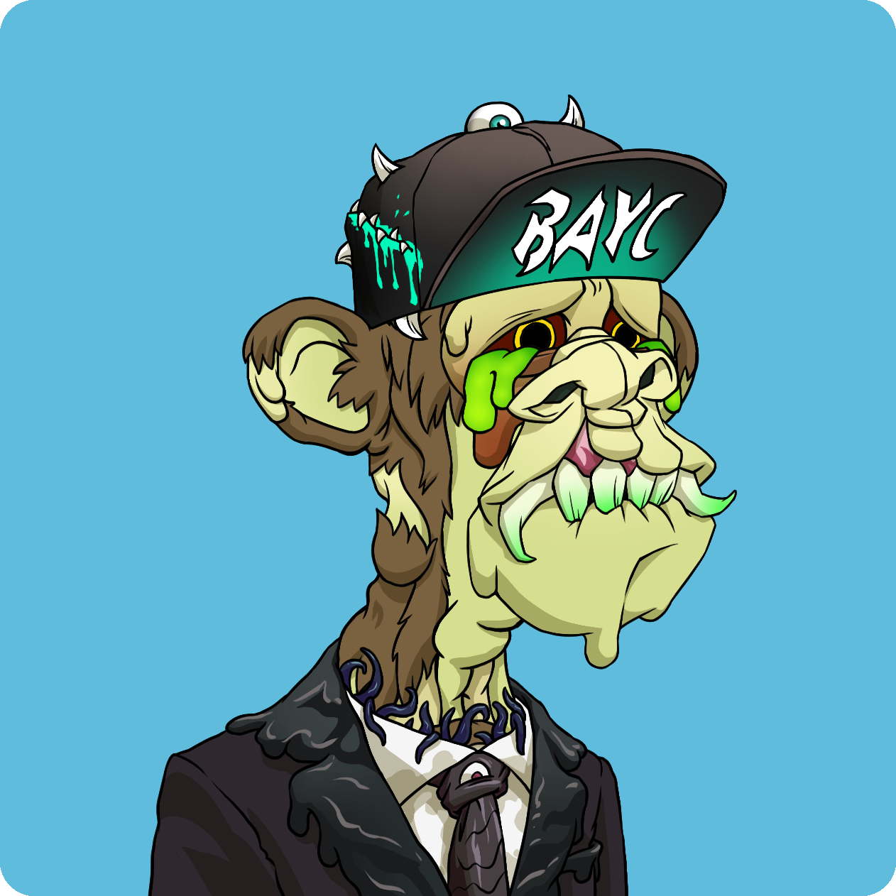 Yuga Labs - Mutant Ape Yacht Club - NFT # 22873