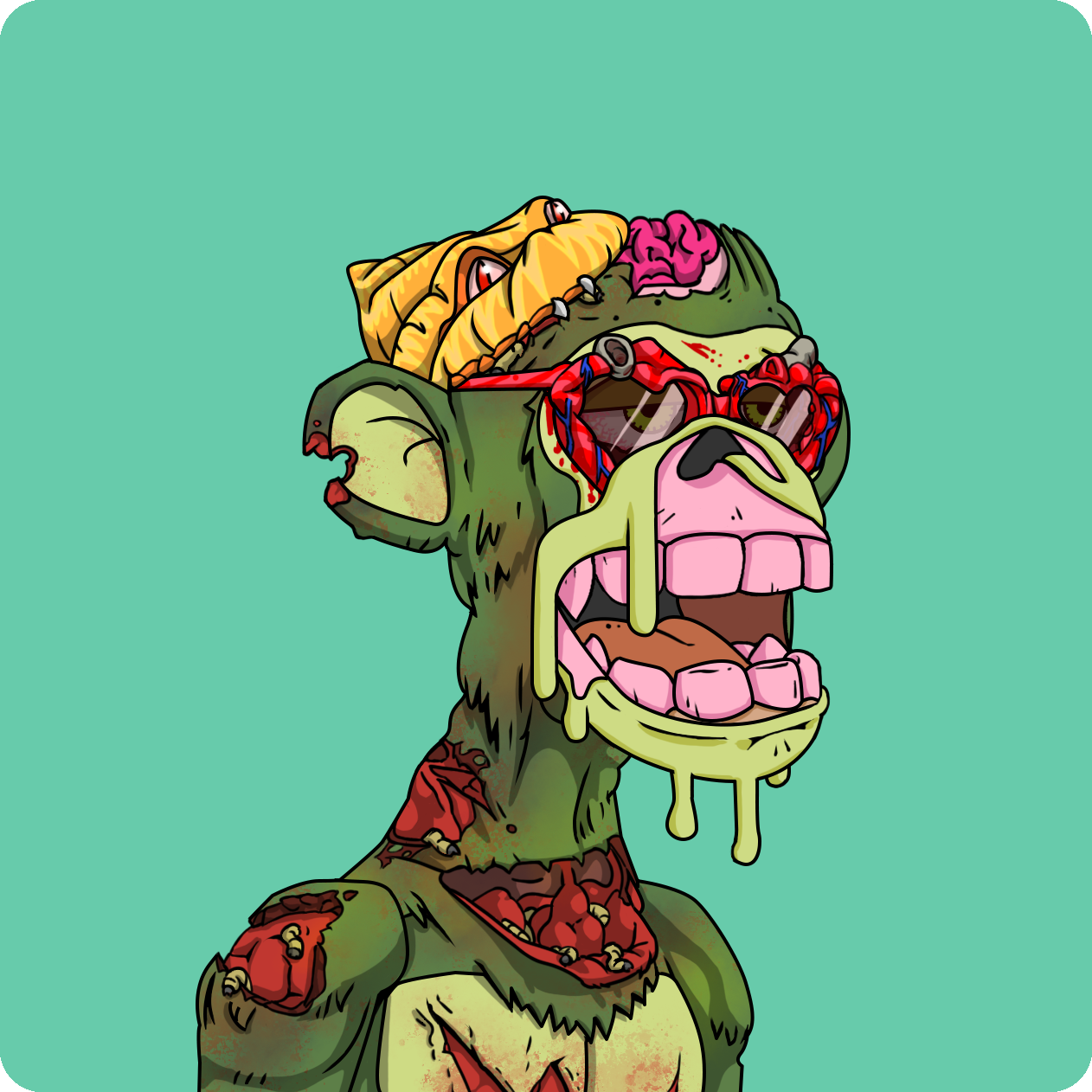 Yuga Labs - Mutant Ape Yacht Club - NFT # 4153