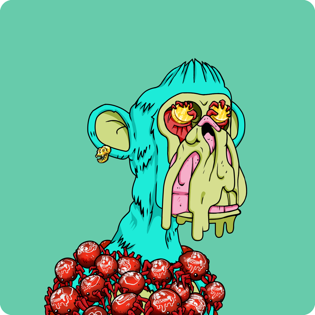 Yuga Labs - Mutant Ape Yacht Club - NFT # 3264