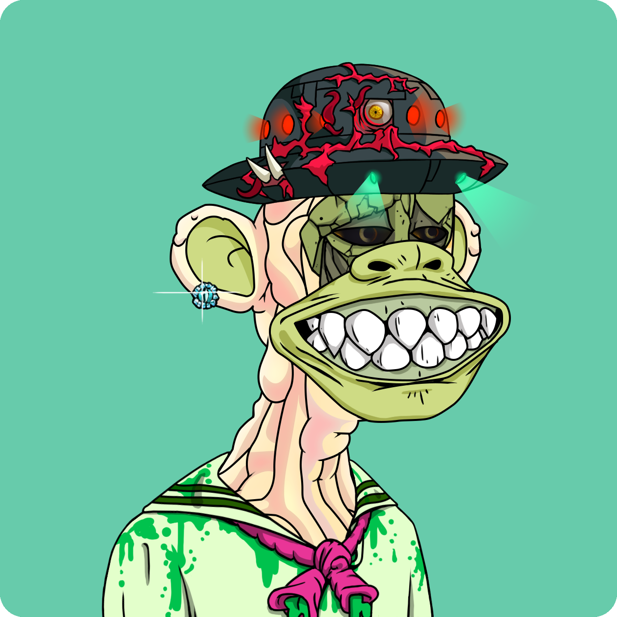 Yuga Labs - Mutant Ape Yacht Club - NFT # 9702