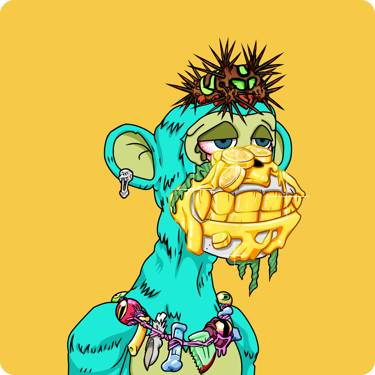 Yuga Labs - Mutant Ape Yacht Club - NFT # 5421