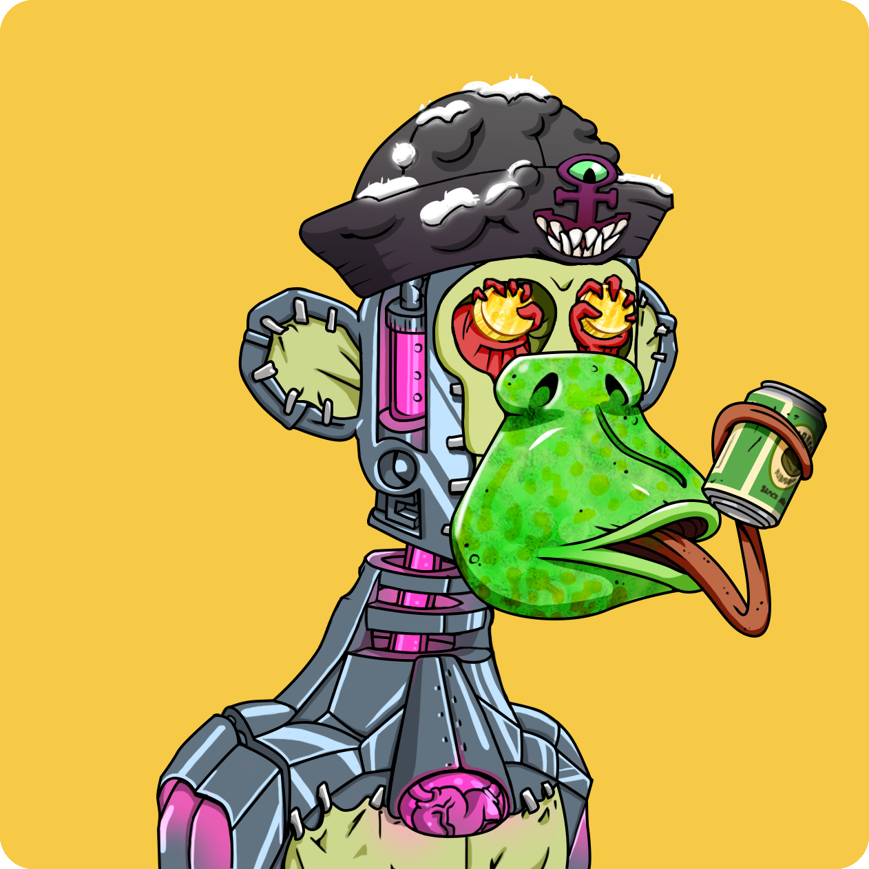 Yuga Labs - Mutant Ape Yacht Club - NFT # 13916