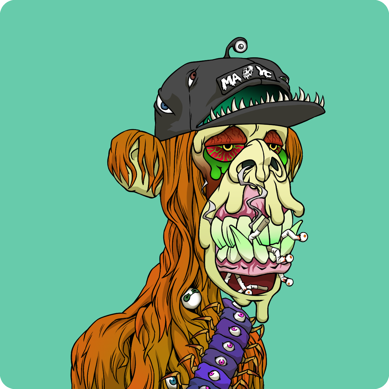 Yuga Labs - Mutant Ape Yacht Club - NFT # 4350