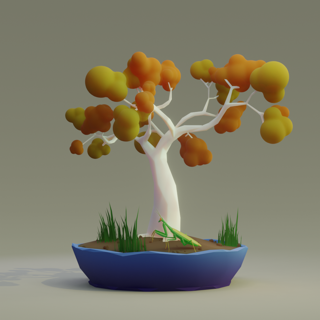 ZENFT Garden Society - Bonsai - Bonsai #8596 - NFT # 8596