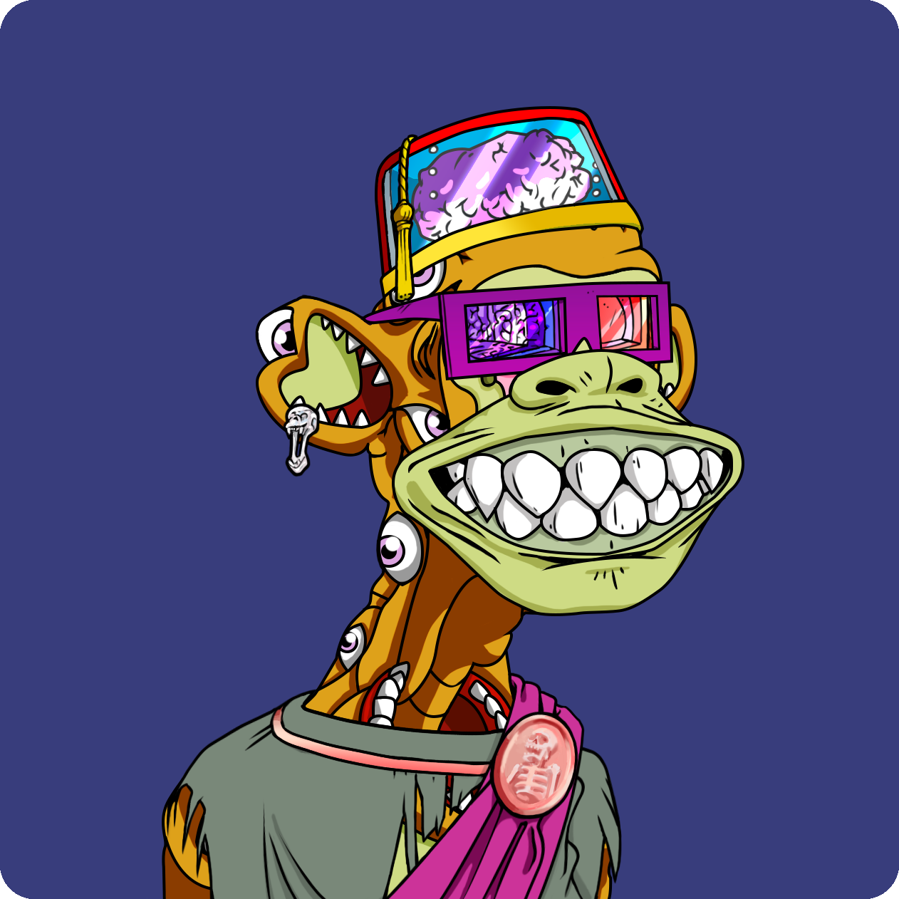 Yuga Labs - Mutant Ape Yacht Club - NFT # 4719