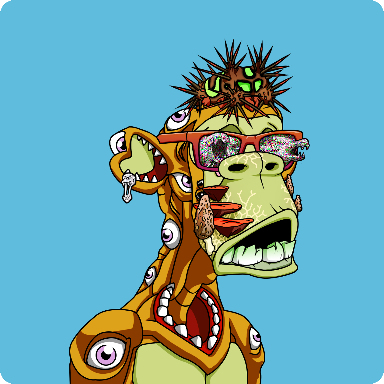 Yuga Labs - Mutant Ape Yacht Club - NFT # 13704