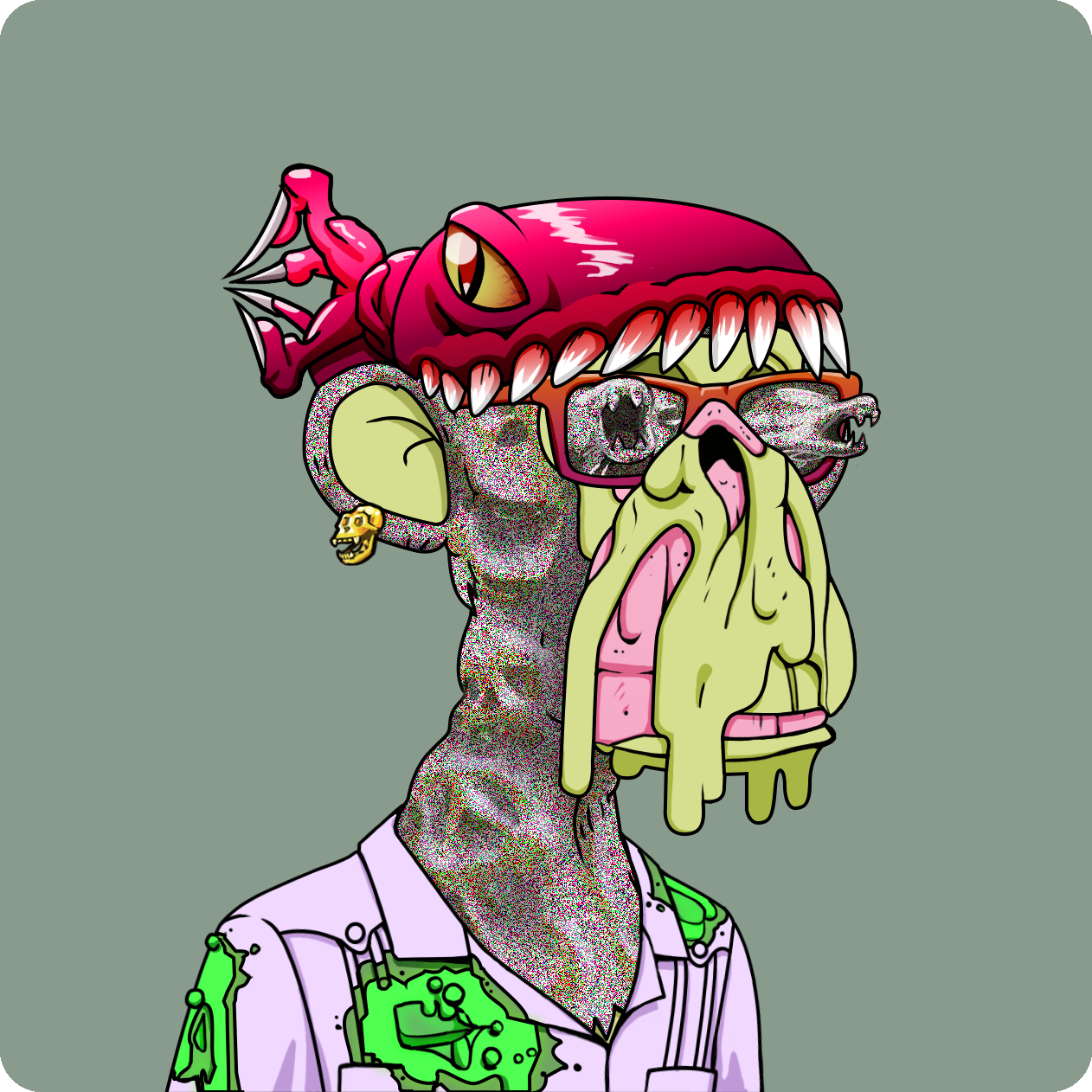 Yuga Labs - Mutant Ape Yacht Club - NFT # 2155