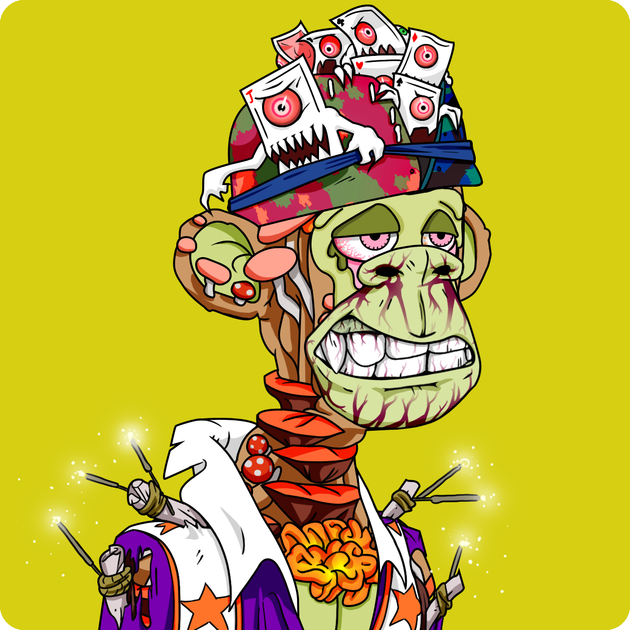 Yuga Labs - Mutant Ape Yacht Club - NFT # 13442