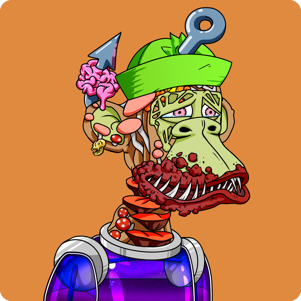 Yuga Labs - Mutant Ape Yacht Club - NFT # 12140