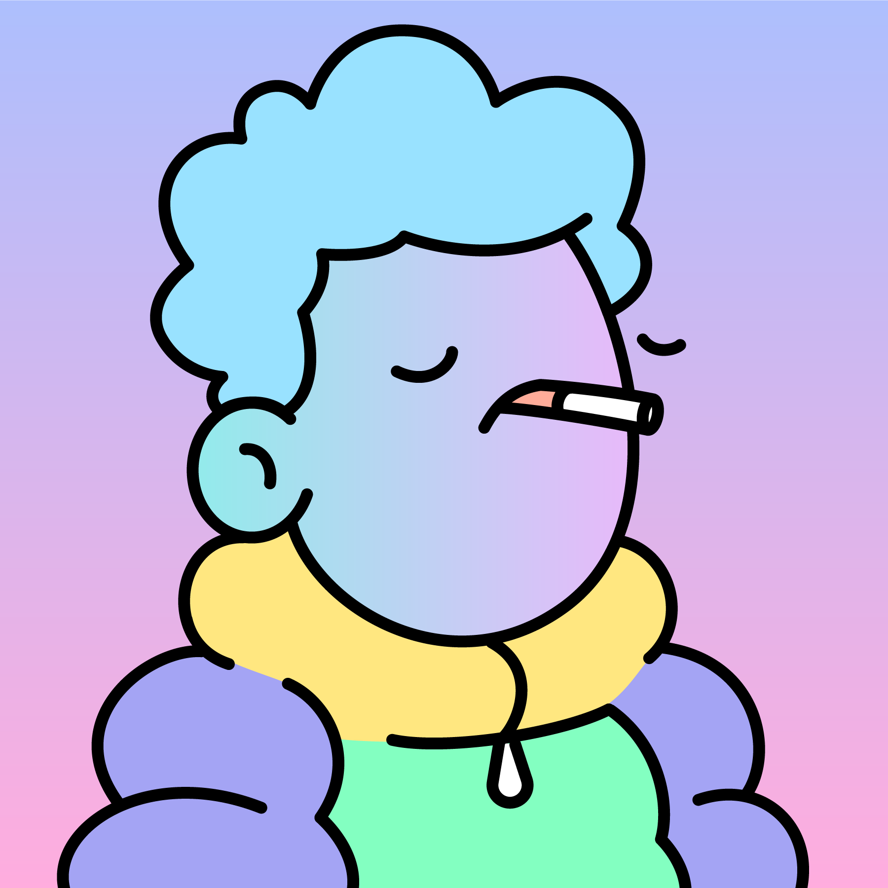 The Doodles Founders - Doodles - Doodle #3923 - NFT # 3923