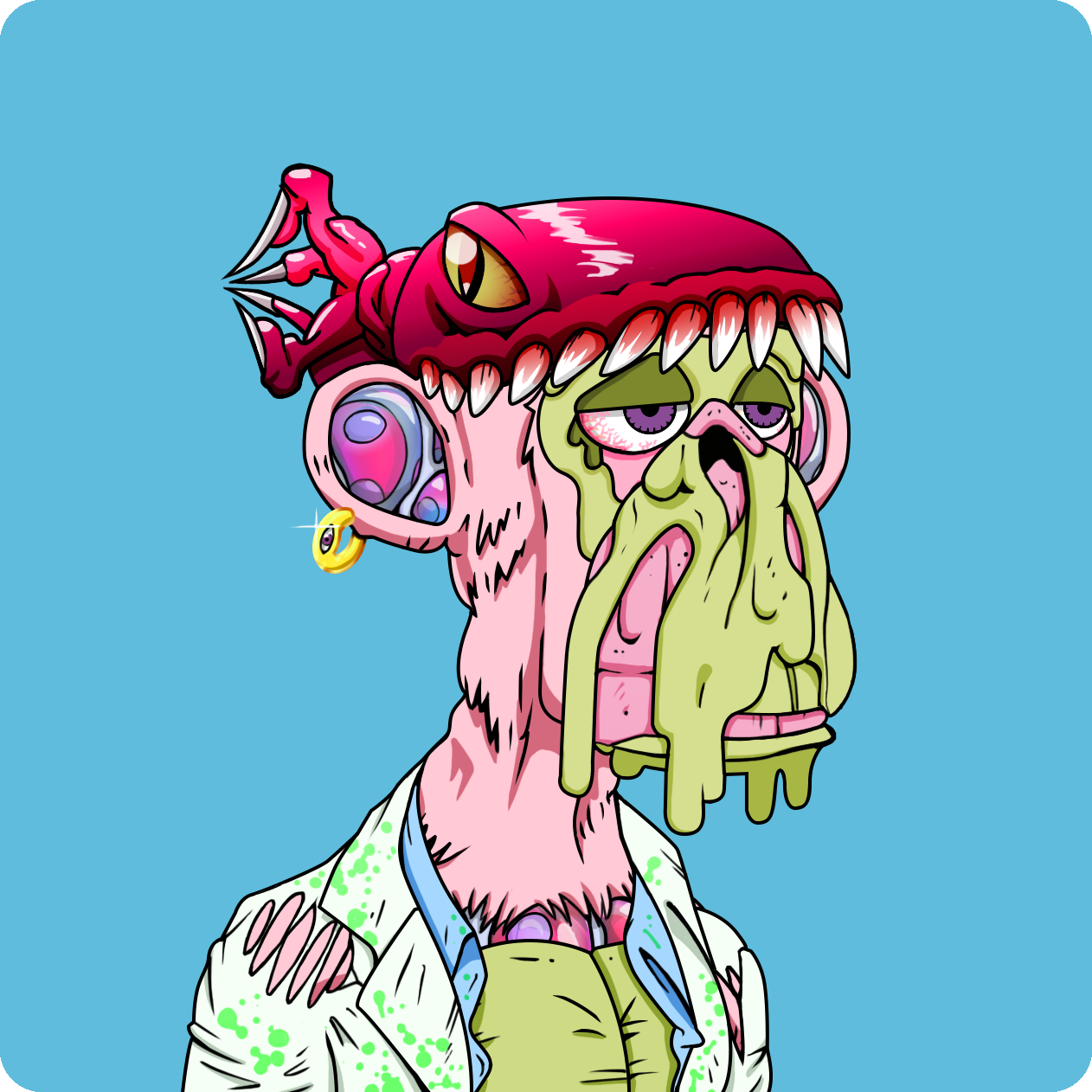 Yuga Labs - Mutant Ape Yacht Club - NFT # 5615