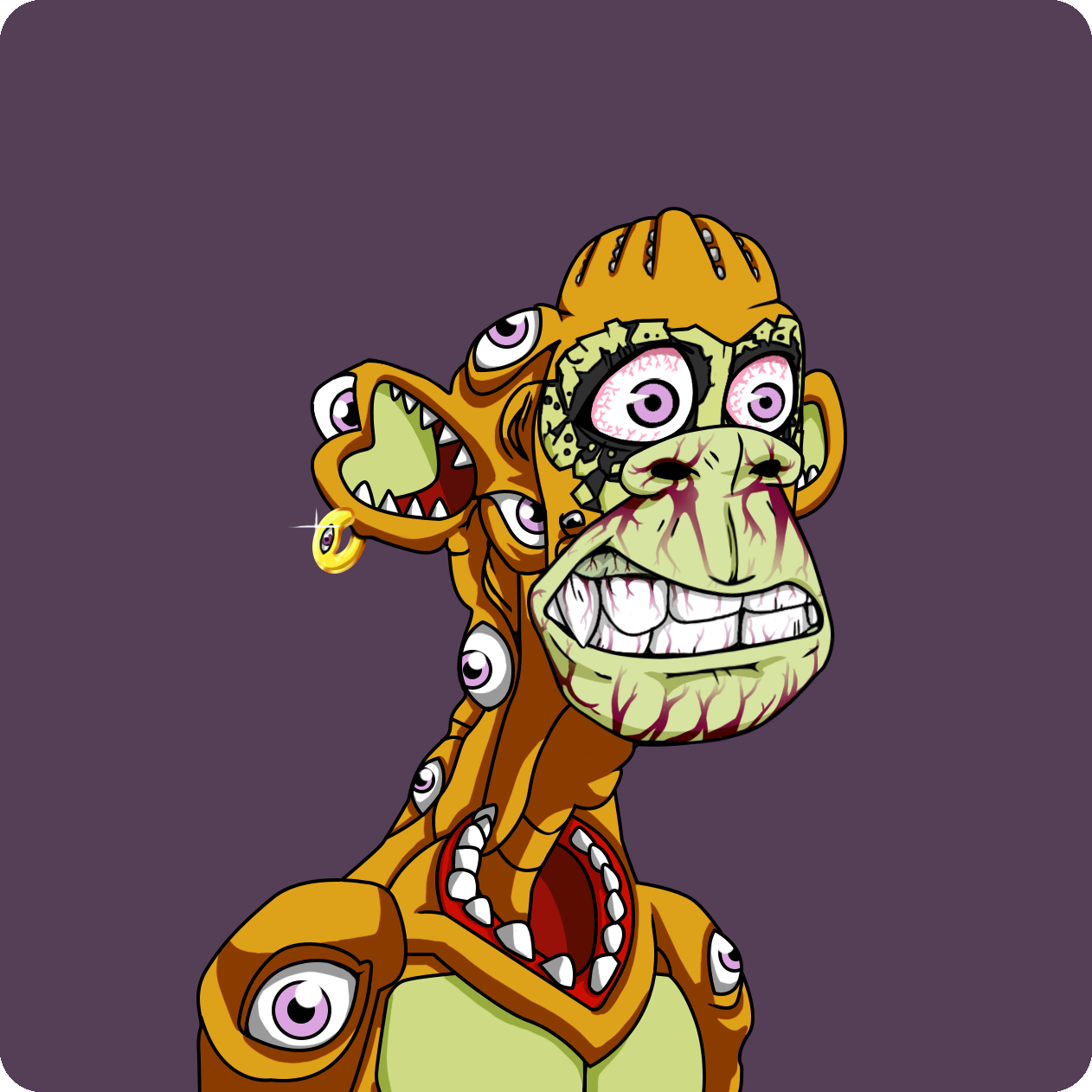 Yuga Labs - Mutant Ape Yacht Club - NFT # 3552