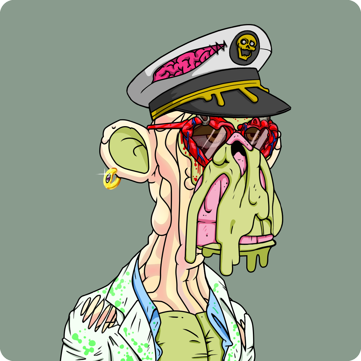 Yuga Labs - Mutant Ape Yacht Club - NFT # 8895