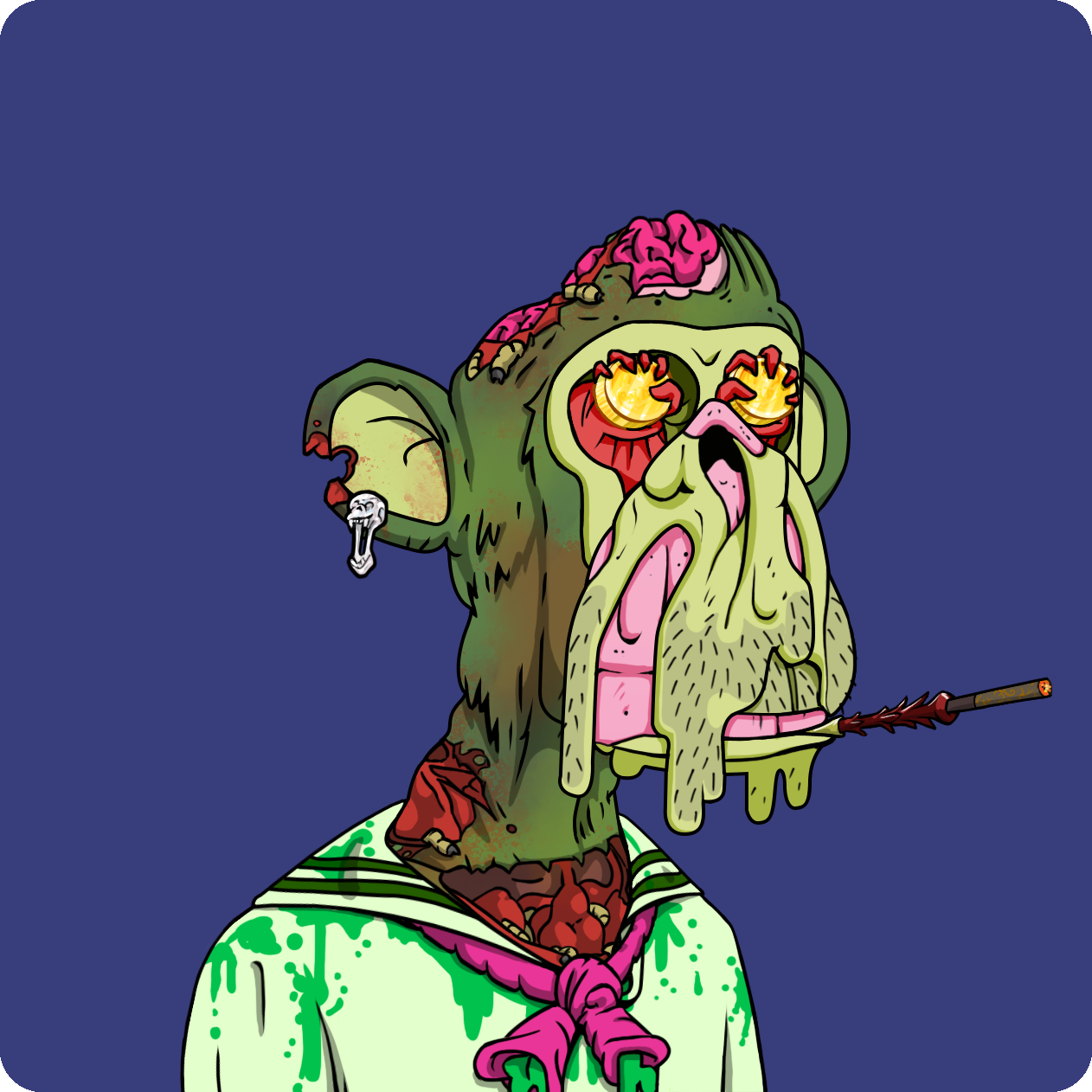 Yuga Labs - Mutant Ape Yacht Club - NFT # 17908