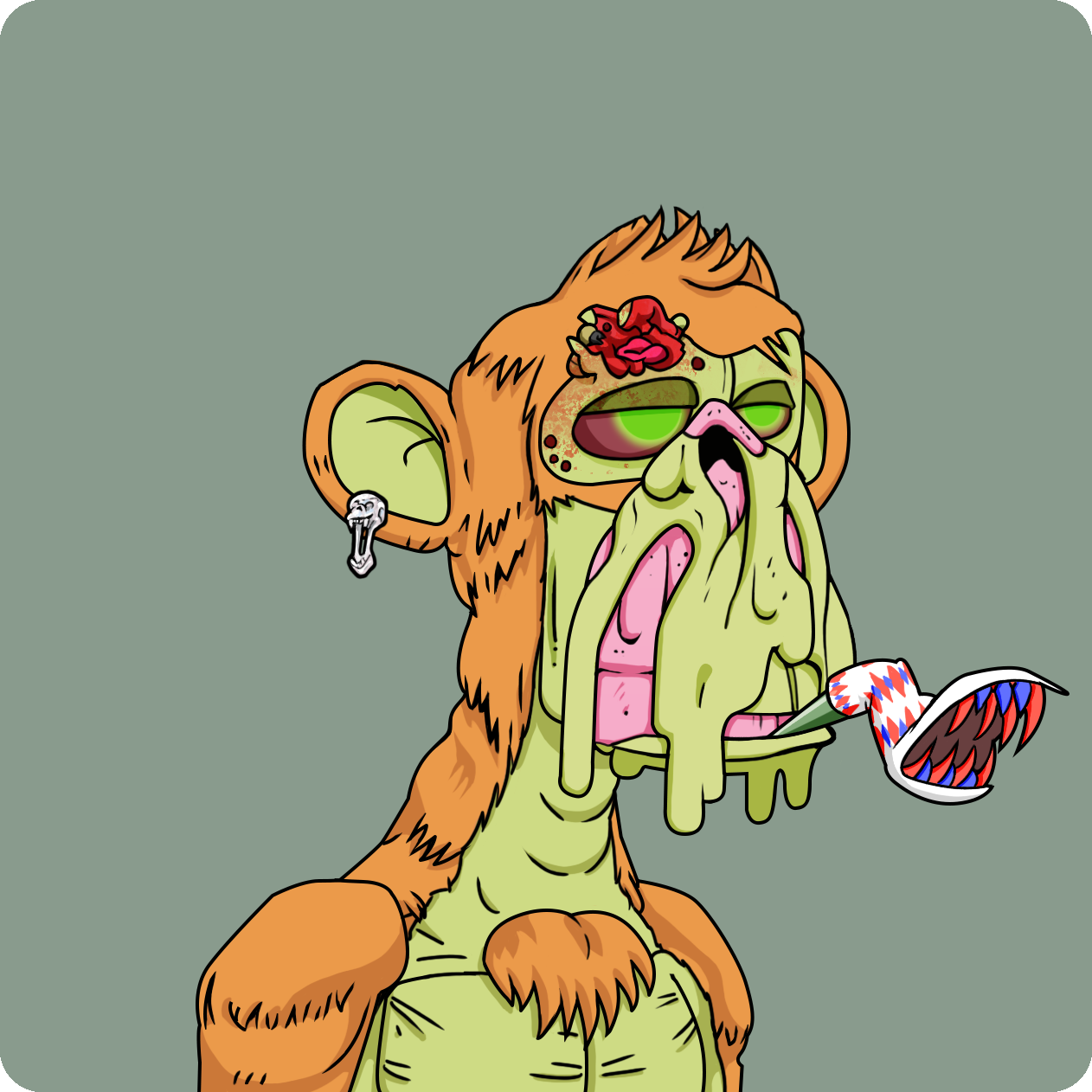 Yuga Labs - Mutant Ape Yacht Club - NFT # 17372