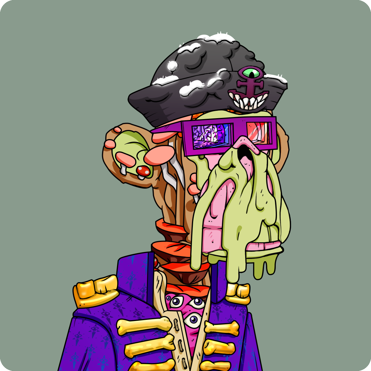 Yuga Labs - Mutant Ape Yacht Club - NFT # 4150