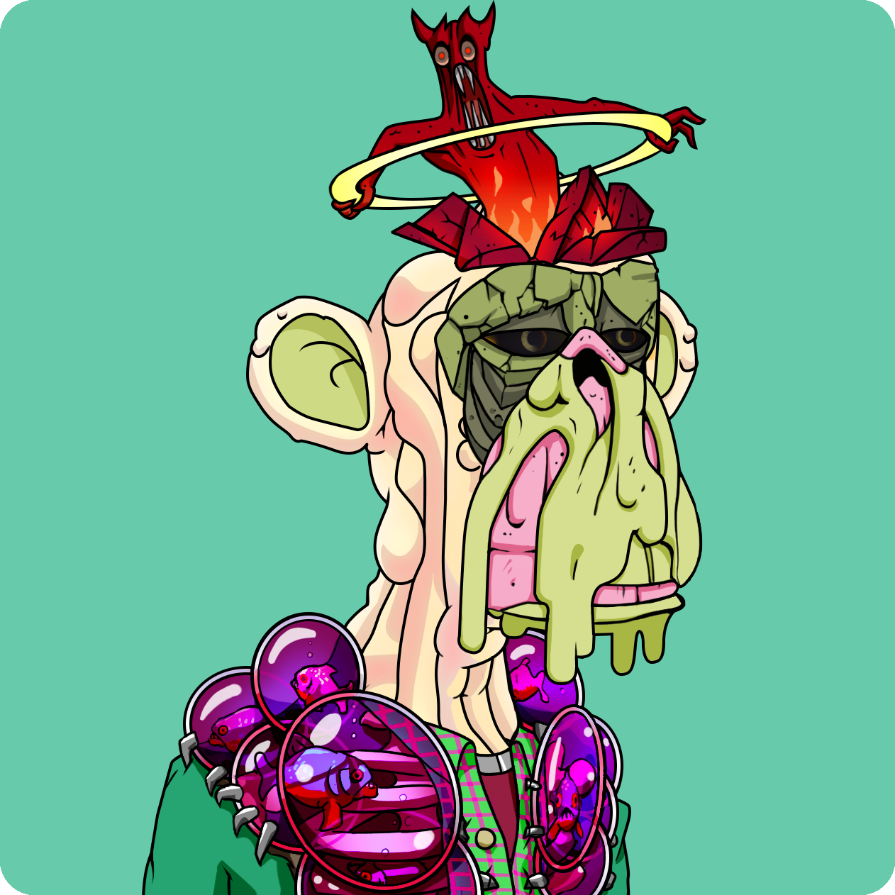 Yuga Labs - Mutant Ape Yacht Club - NFT # 13880