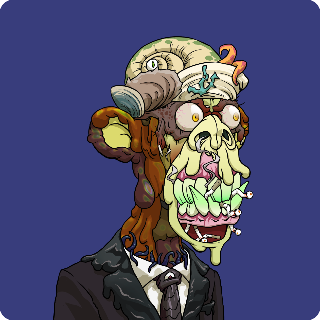 Yuga Labs - Mutant Ape Yacht Club - NFT # 19513