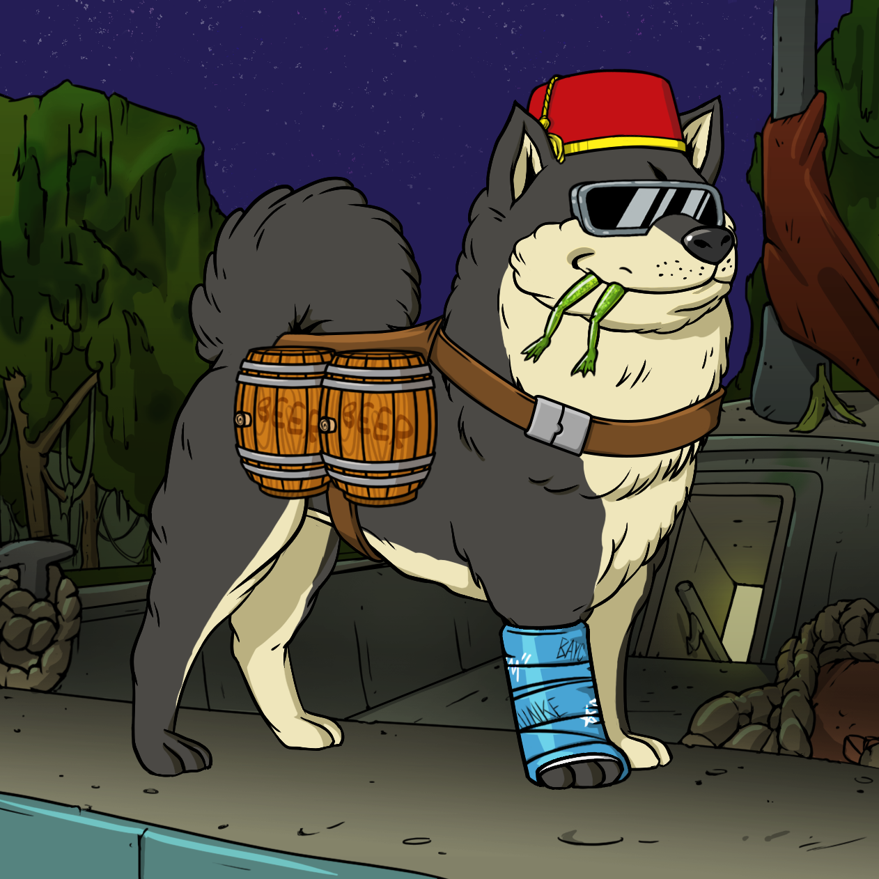 Yuga Labs - Bored Ape Kennel Club - NFT # 4610